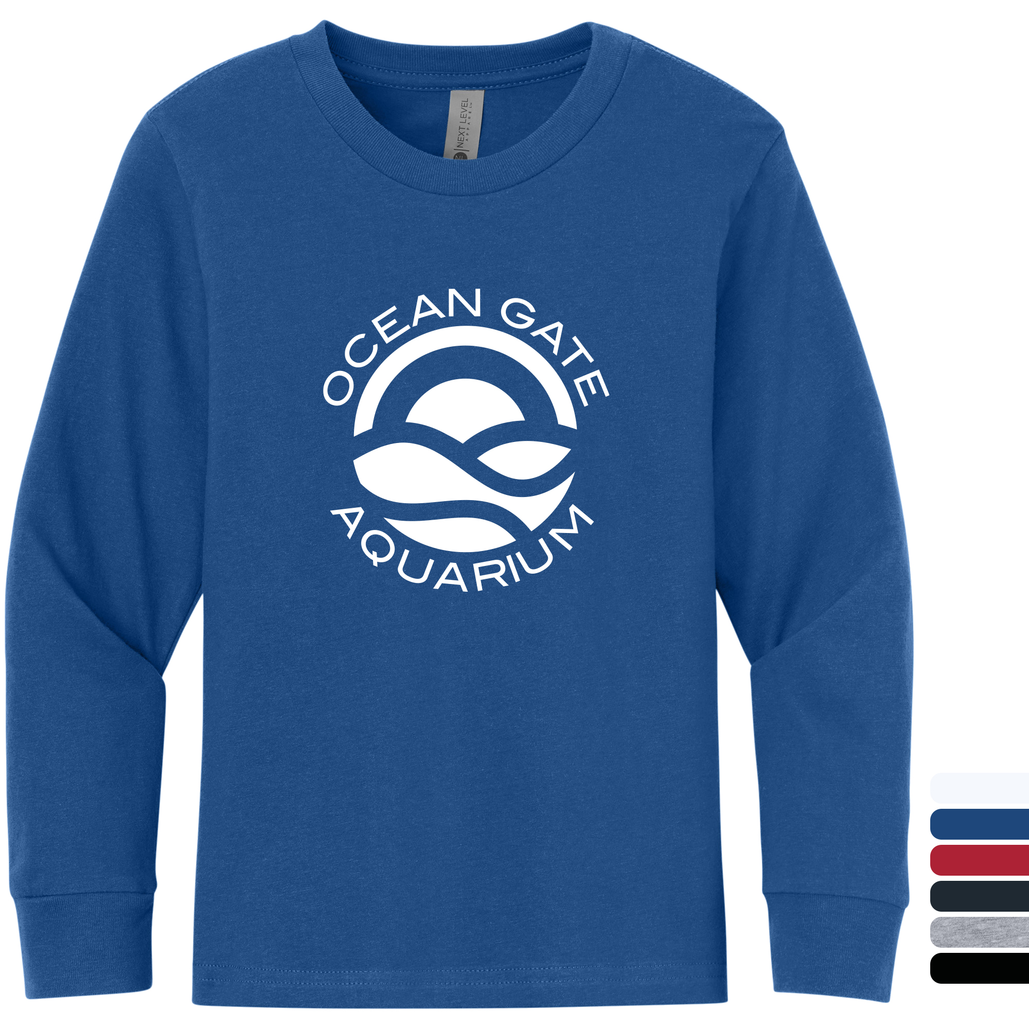 Product Photo 1 Next Level Apparel® Cotton Long Sleeve Youth Tee