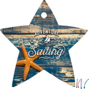 Star Luggage Tag - TK1357