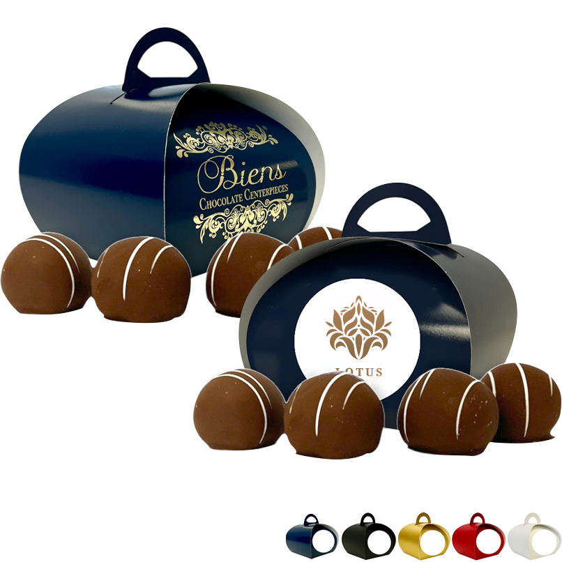 Product Photo 1 Biens Chocolate Centerpieces® Petite Tulip Box w/ 6 Biens