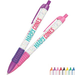 USA Made Widebody Full Color Retractable Grip Pen - AW1140