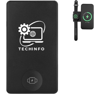 Magnetic rABS Wireless Power Bank & Watch Charger, 4000mAh - HT6739