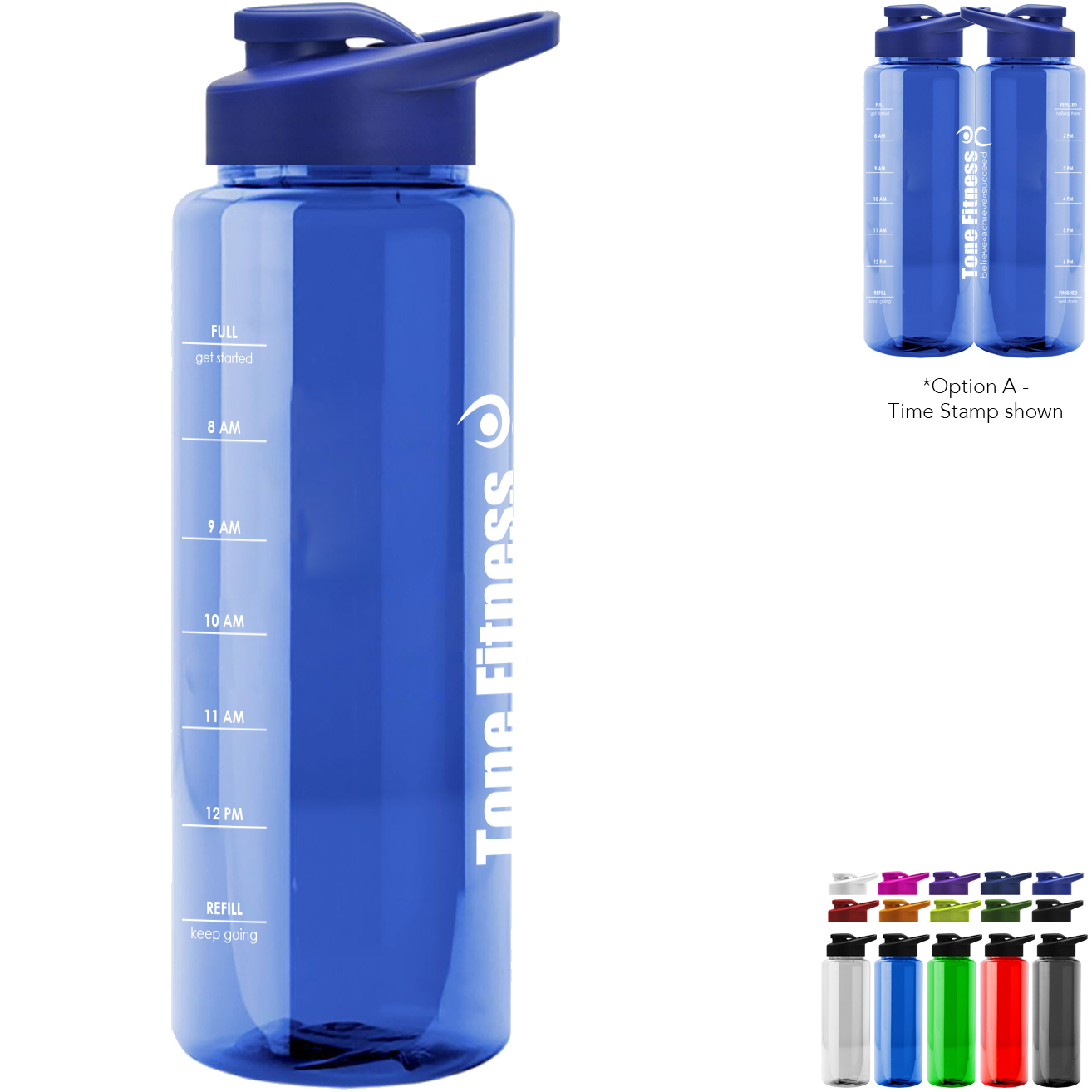 Product Photo 1 Hydrivate™ Water Bottle w/ Custom Scales, 32oz.
