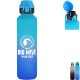 Chroma Tritan™ Bottle w/ Snap-Top Lid & Carabiner, 27oz.