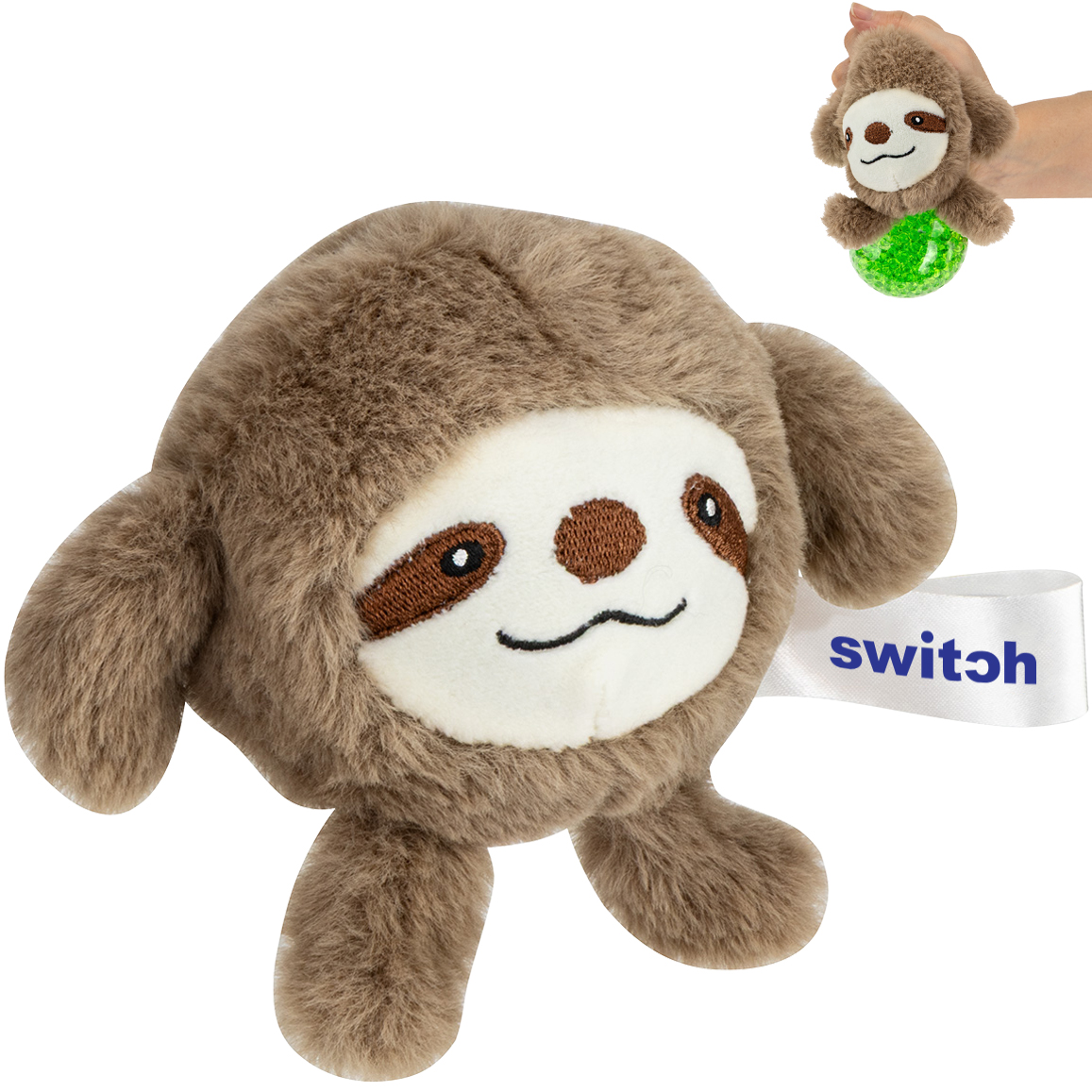 Product Photo 1 Sloth Plush and Gel Stress Buster™