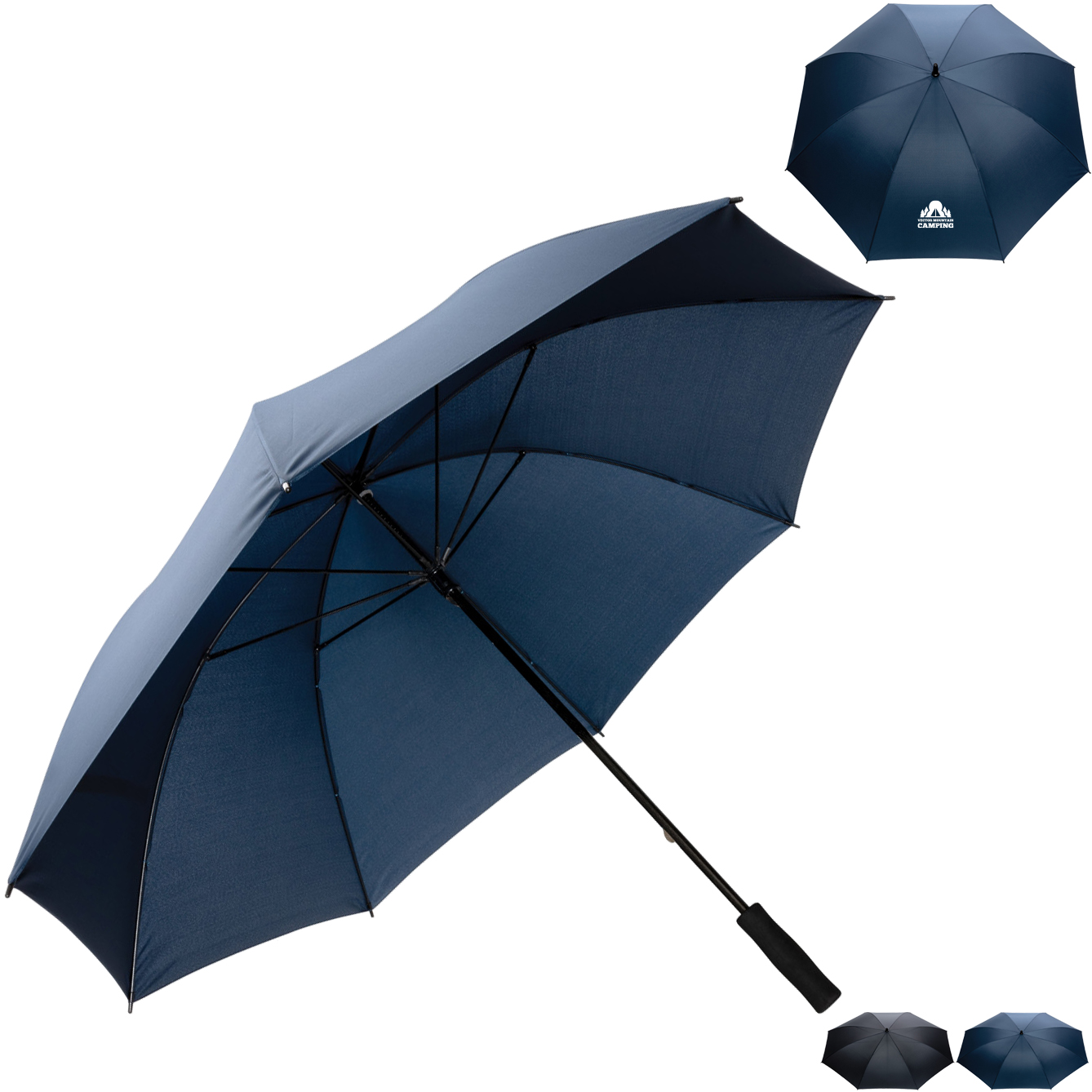 Product Photo 1 Impact AWARE™ rPET 190T Storm Proof Umbrella, 30" Arc
