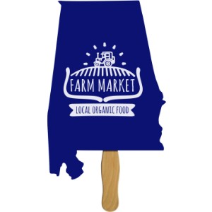 Alabama State Hand Fan - LC2710