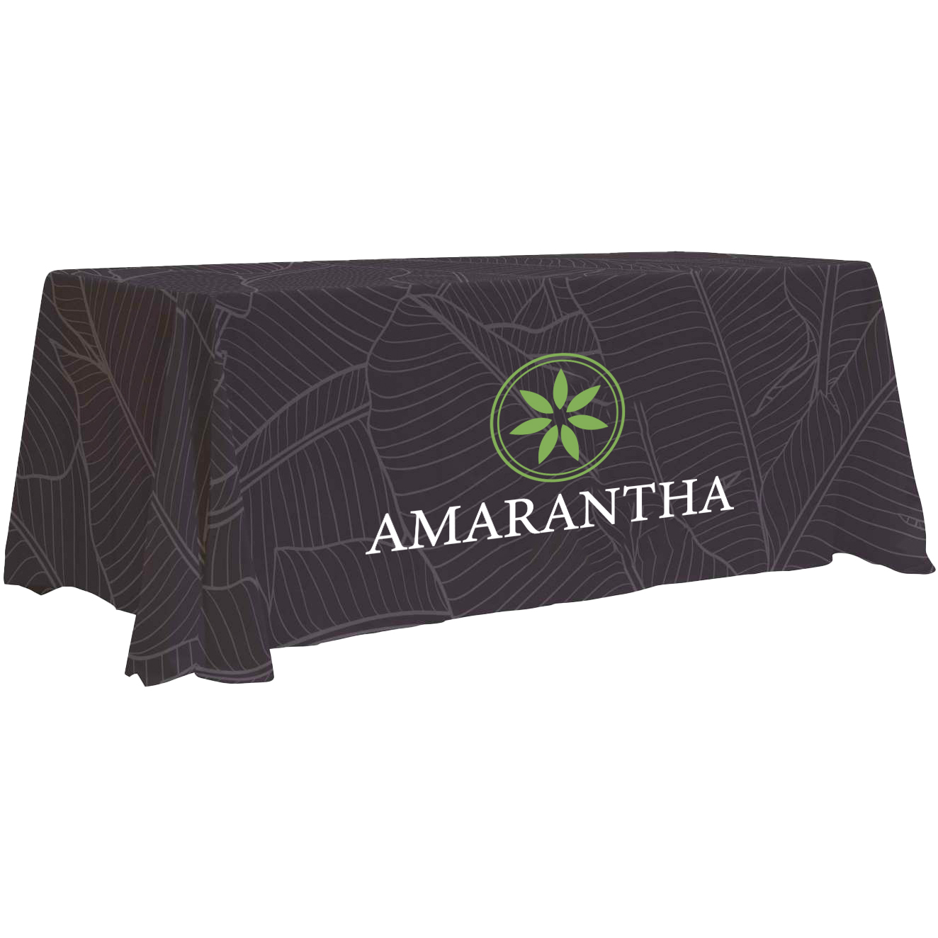 Product Photo 1 Lightweight 3-Sided Table Throw, 6' - Full Color Full Bleed