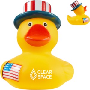 USA Patriotic Rubber Duck - PM9906