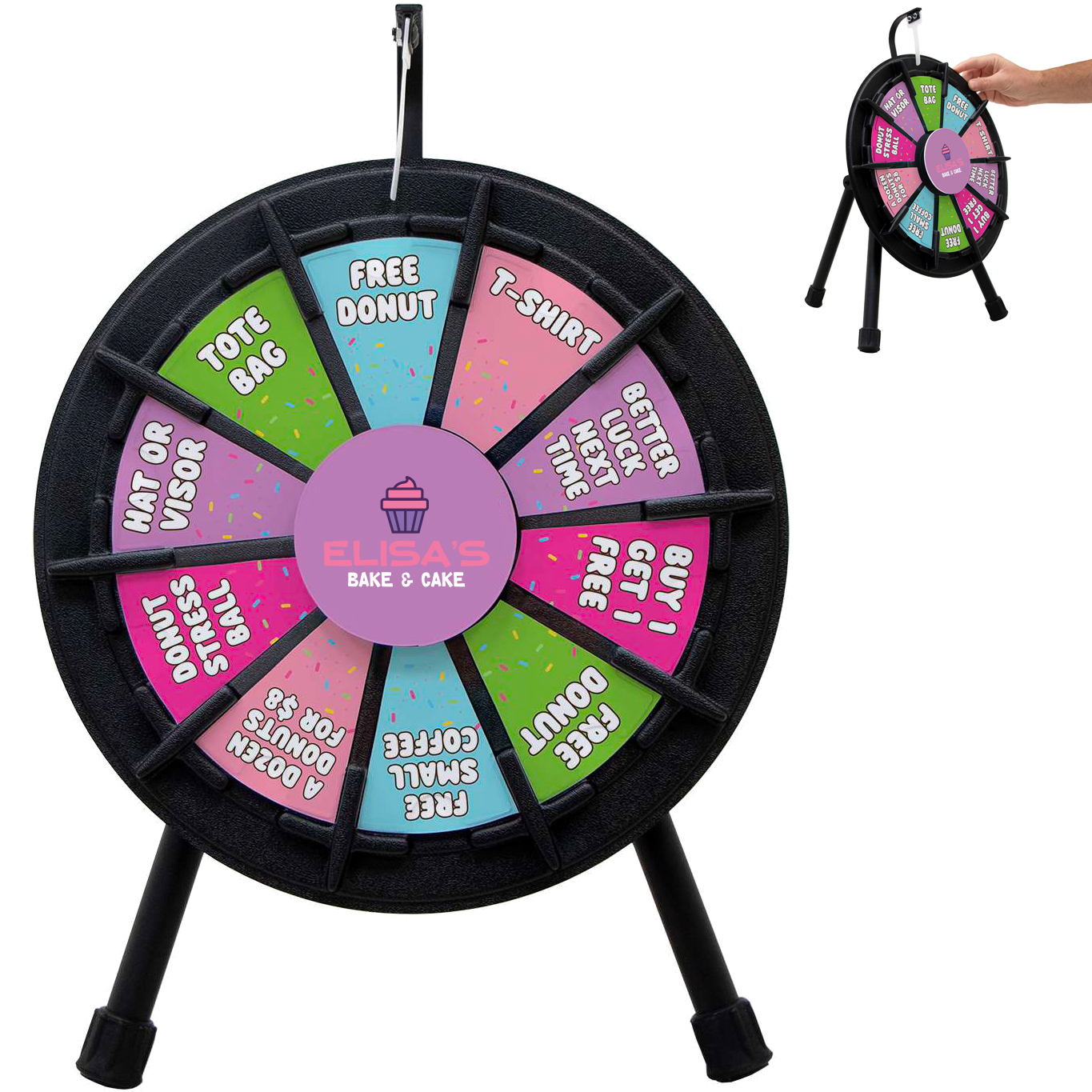 Product Photo 1 Spin 'N Win Mini Prize Wheel Kit