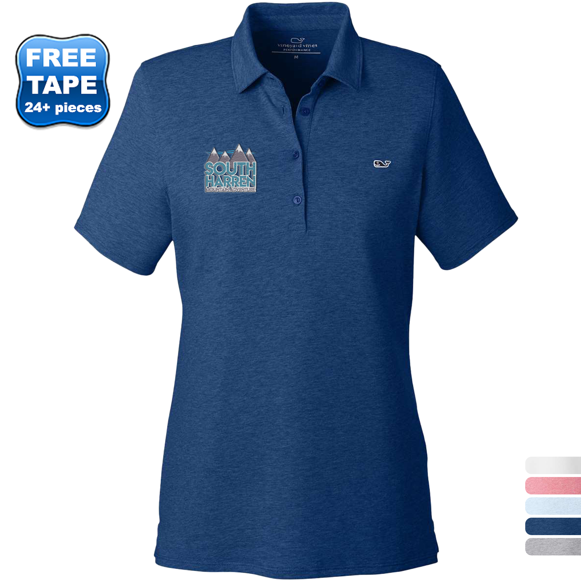 Product Photo 1 Vineyard Vines® Edgartown Pique Tri-Blend Ladies' Polo