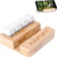 Bamboo Phone Stand & Keypad Stress Reliever