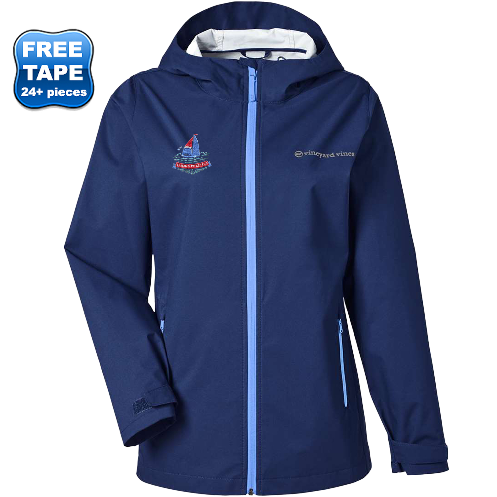 Product Photo 1 Vineyard Vines® Rain Shell Polyester Ladies' Jacket
