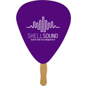 Guitar Pick Hand Fan - LC2740