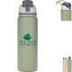 Three-Toned Stainless Steel Straw Bottle, 27 oz.