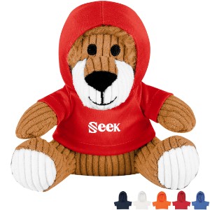 Rory Corduroy Plush Lion w/ Hoodie, 6" - HT6914