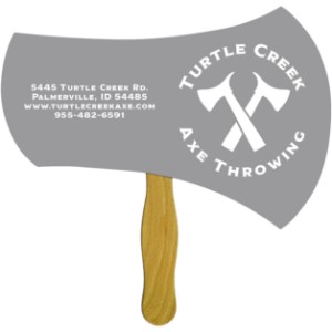 Axe Hatchet Hand Fan - LC2745