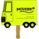 Parcel Truck Hand Fan