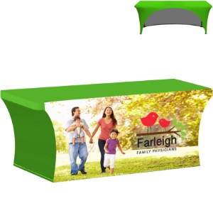 Stretch Table Cover, 6' - Full Color Full Bleed - TK9910
