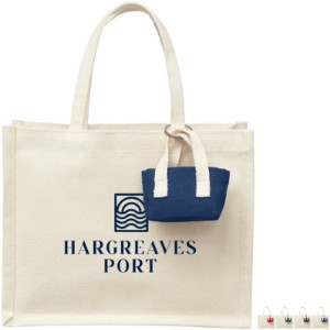 Eco-Friendly Mini Cotton Tote Bag with Cute Charm - PM9938