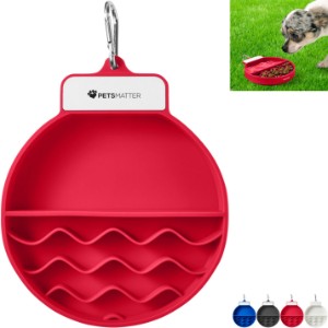 Portable Travel Pet Feeder with Suction Mat - PM9940