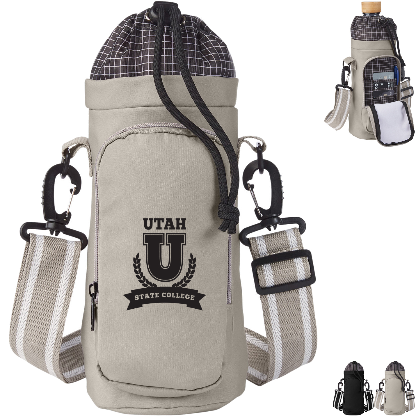 Product Photo 1 Academy Eco-Friendly Water Bottle Holder w/ Storage Pouch