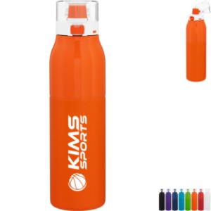 h2go Vigor Matte Single Wall Bottle, 25 oz. - TE1274