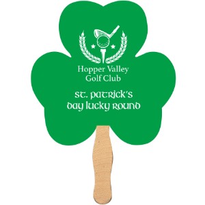 Shamrock Hand Fan - LC2705