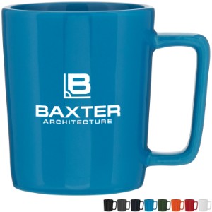 Madrid Glossy Ceramic Mug, 14 oz. - TE1279