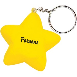 Star Shape Stress Reliever Keychain - PM9957