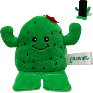 Cactus Phone Pals™ Weighted Plush Phone Holder - AR2004