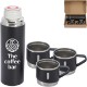 Four-Piece Vacuum Insulated Bottle & Cup Gift Set