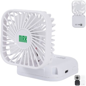 Whirlwind Mini Folding Rechargeable Fan w/ Lanyard - AR1994