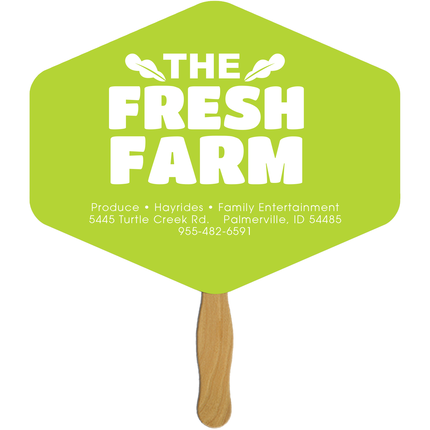 Product Photo 1 Hexagon Hand Fan