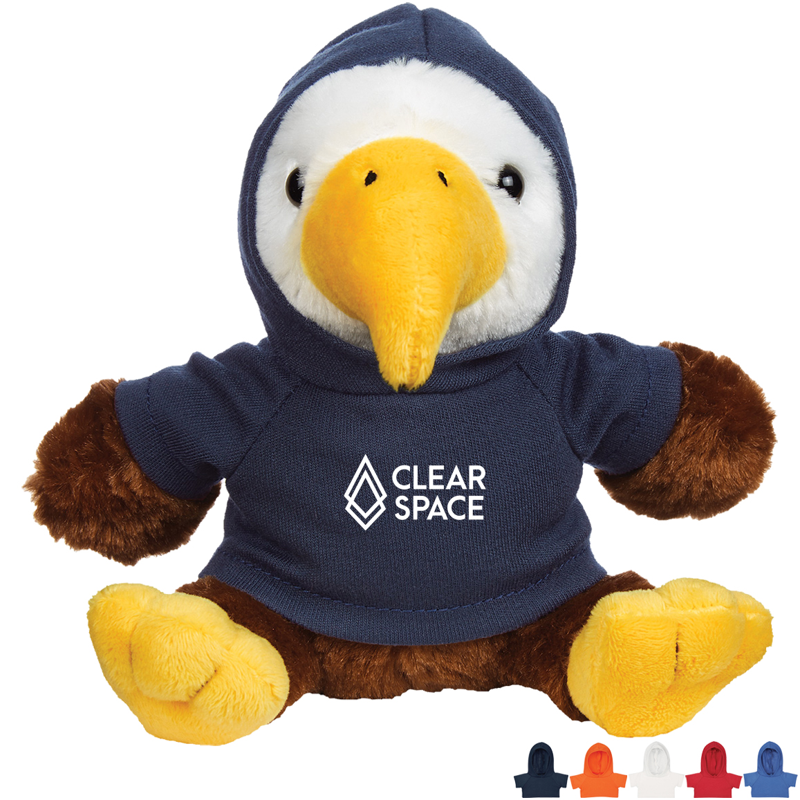 Product Photo 1 Liberty Plush Eagle w/ Hoodie, 6"