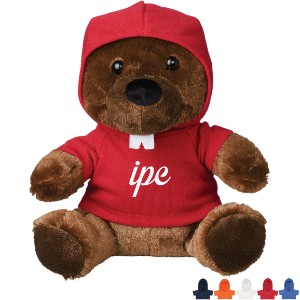Bucky Plush Beaver w/ Hoodie, 6" - HT6994