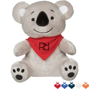 Koko Plush Koala w/ Bandana, 8-1/2" - HT7003