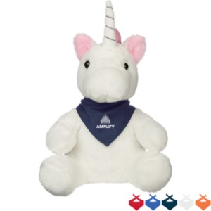 Mystic Plush Unicorn w/ Bandana, 8-1/2" - HT7006