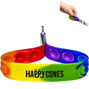 Rainbow Popper with Keychain - LE2927