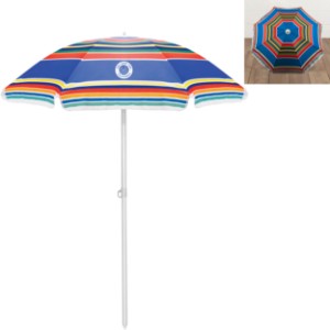 Portable Beach Umbrella, 60" Arc - PK2367