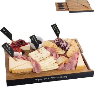 Formaggio Acacia Cheese Board & Tools Set - PK2353