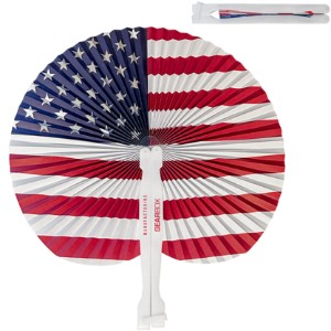 Patriotic Paper Fan - LE2935