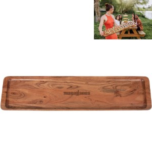 Canapé 36" Acacia Appetizer Serving Tray - PK2371