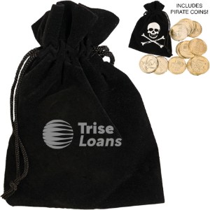 Pirate Coins with Pouch - LE2941