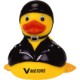 Biker Rubber Duck