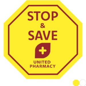 Stop Sign Shape Custom Sticker - Gloss, 2-1/4" - GI1237