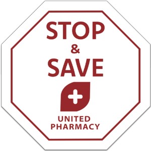 Stop Sign Shape Custom Sticker- Matte, 2-1/4" - GI1238