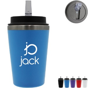 Scout Poly Tumbler w/ Flip Top Straw Lid, 12oz. - AK8498