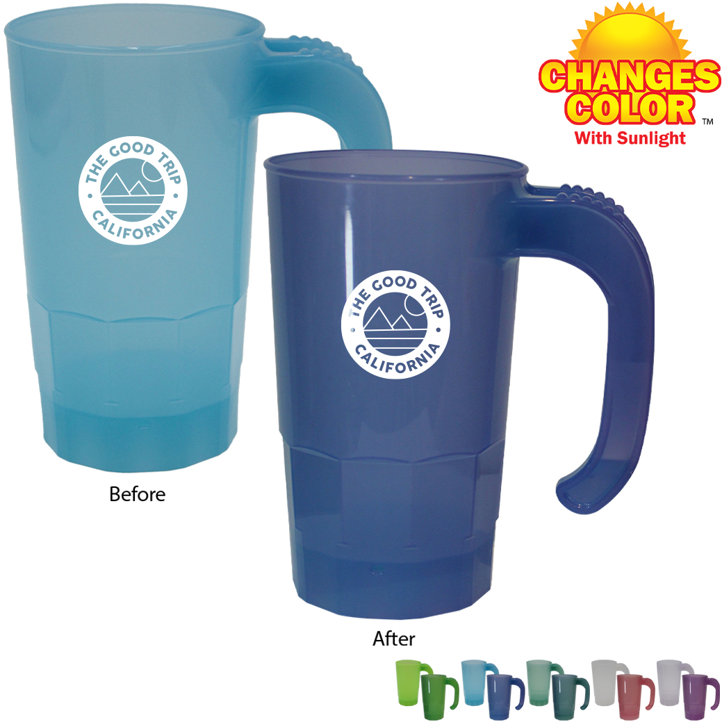 Product Photo 1 Sun Fun UV Color Changing Stackable Beer Stein, 20oz.