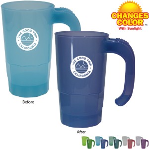 Sun Fun UV Color Changing Stackable Beer Stein, 20oz. - AK8501