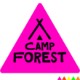 Triangle Shape Custom Sticker - Neon, 1"